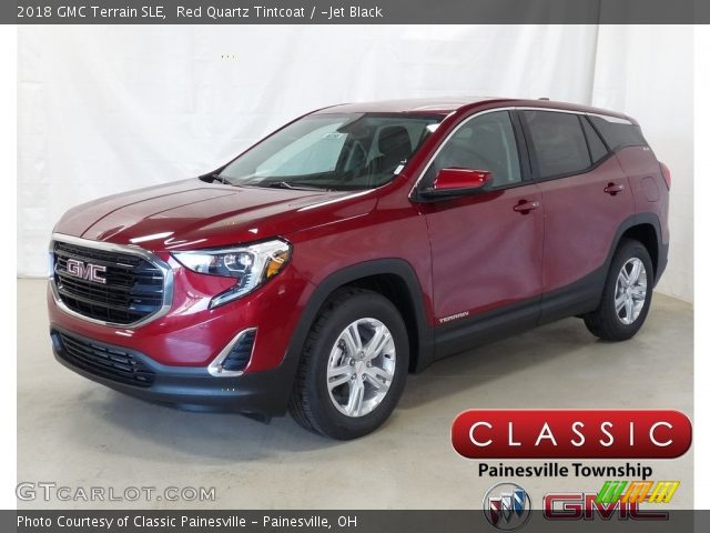 2018 GMC Terrain SLE in Red Quartz Tintcoat