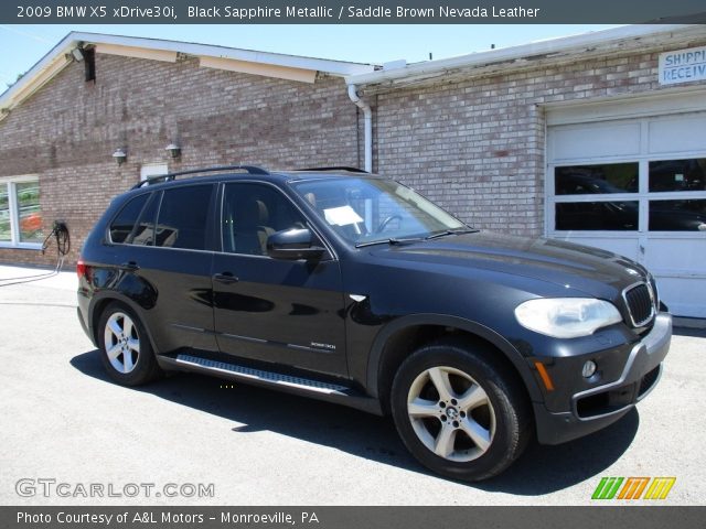 2009 BMW X5 xDrive30i in Black Sapphire Metallic