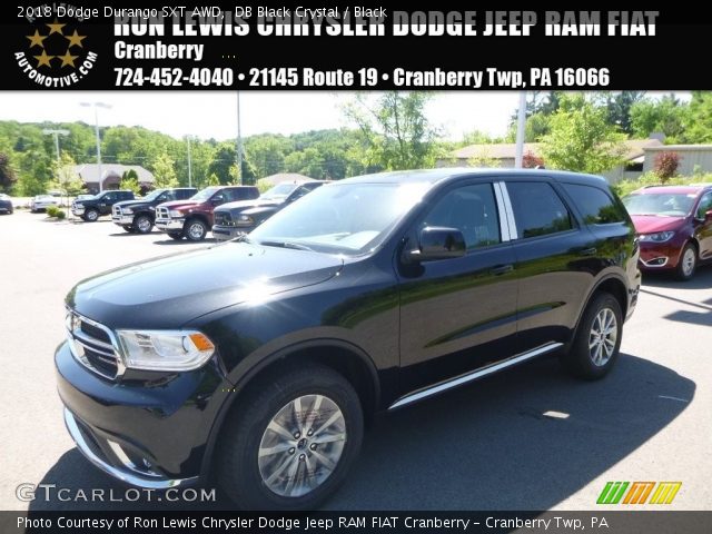 2018 Dodge Durango SXT AWD in DB Black Crystal