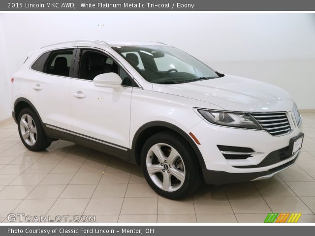 2015 Lincoln MKC AWD in White Platinum Metallic Tri-coat