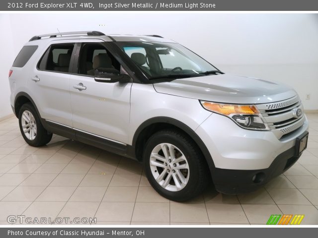 2012 Ford Explorer XLT 4WD in Ingot Silver Metallic