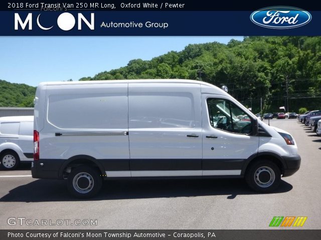 2018 Ford Transit Van 250 MR Long in Oxford White