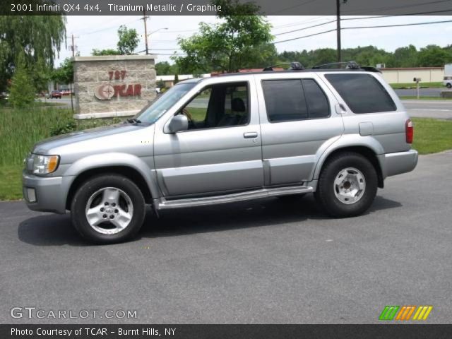 2001 Infiniti QX4 4x4 in Titanium Metallic