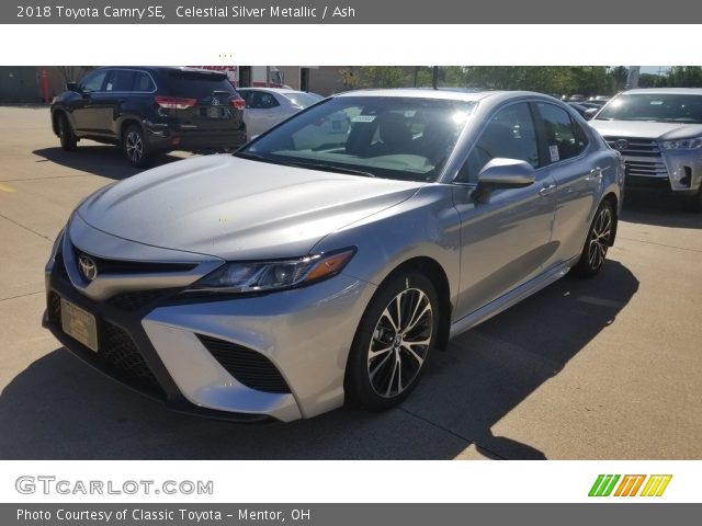 2018 Toyota Camry SE in Celestial Silver Metallic