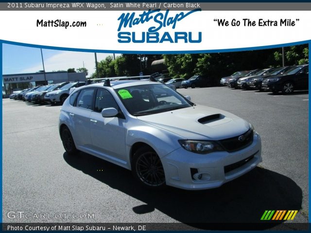 2011 Subaru Impreza WRX Wagon in Satin White Pearl