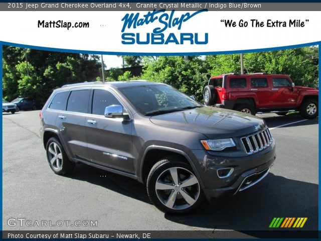 2015 Jeep Grand Cherokee Overland 4x4 in Granite Crystal Metallic