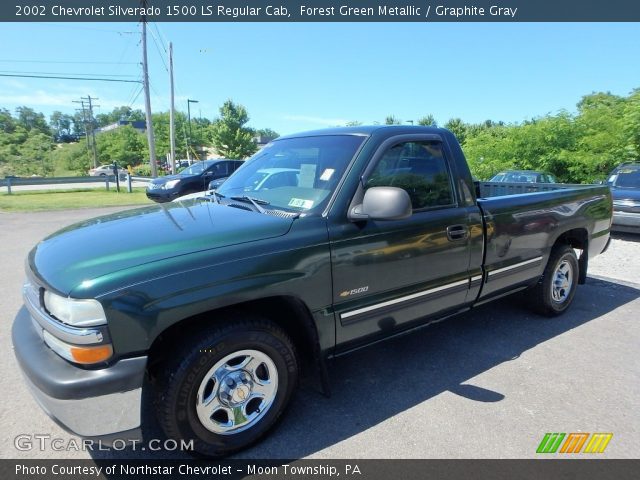 2002 Chevrolet Silverado 1500 LS Regular Cab in Forest Green Metallic