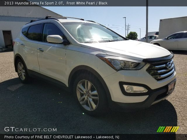 2013 Hyundai Santa Fe Sport 2.0T in Frost White Pearl