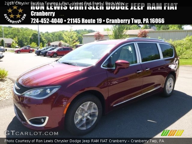 2018 Chrysler Pacifica Touring L Plus in Velvet Red Pearl