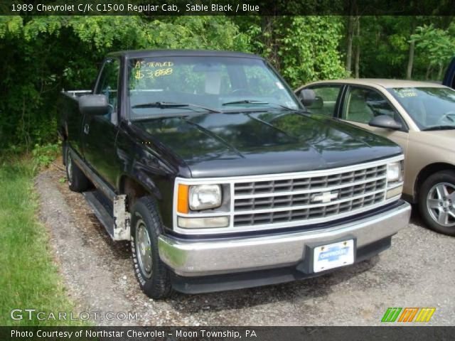 1989 Chevrolet C/K C1500 Regular Cab in Sable Black