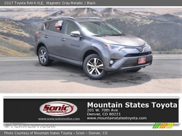 2017 Toyota RAV4 XLE in Magnetic Gray Metallic