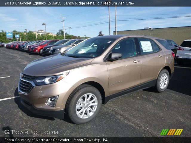 2018 Chevrolet Equinox LS AWD in Sandy Ridge Metallic
