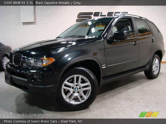 2006 BMW X5 3.0i in Black Sapphire Metallic
