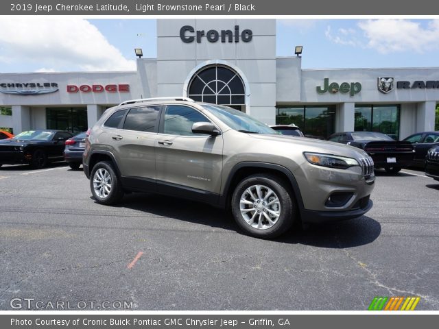 2019 Jeep Cherokee Latitude in Light Brownstone Pearl