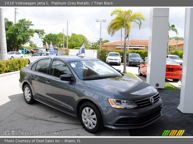 2016 Volkswagen Jetta S in Platinum Grey Metallic