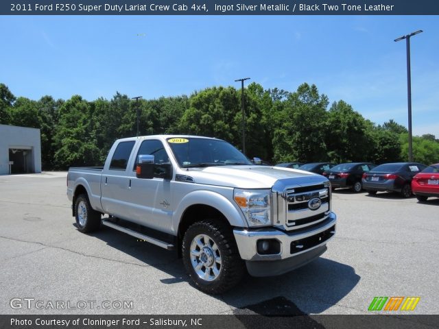 2011 Ford F250 Super Duty Lariat Crew Cab 4x4 in Ingot Silver Metallic