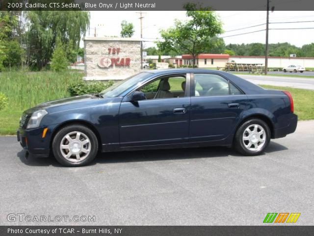 2003 Cadillac CTS Sedan in Blue Onyx