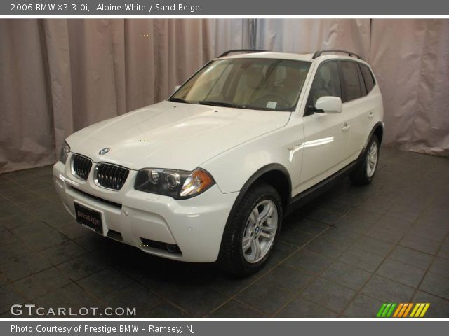 2006 BMW X3 3.0i in Alpine White