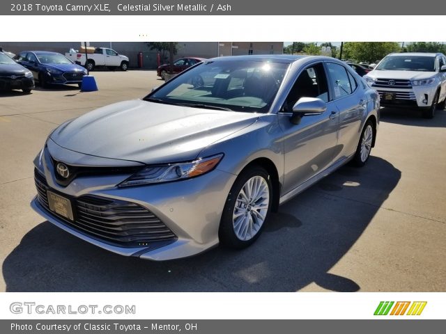 2018 Toyota Camry XLE in Celestial Silver Metallic