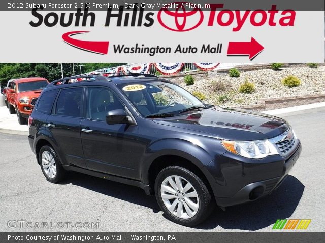 2012 Subaru Forester 2.5 X Premium in Dark Gray Metallic