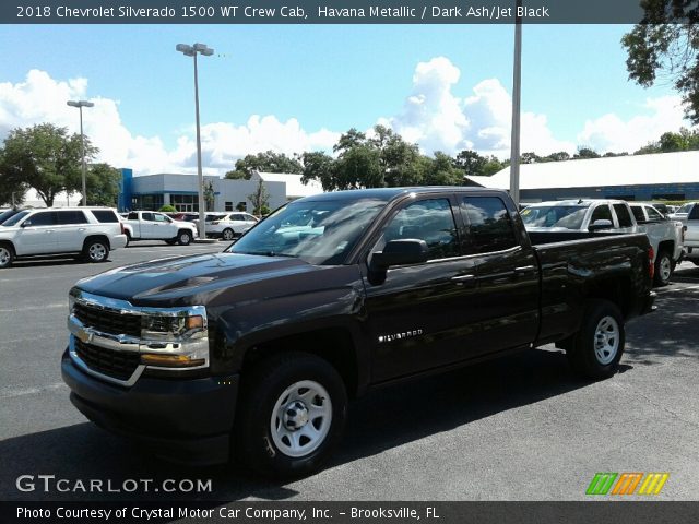 2018 Chevrolet Silverado 1500 WT Crew Cab in Havana Metallic