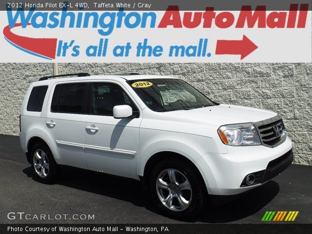 2012 Honda Pilot EX-L 4WD in Taffeta White