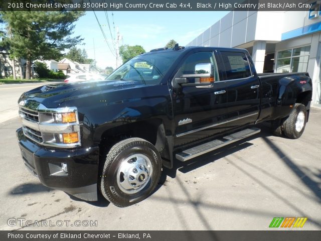 2018 Chevrolet Silverado 3500HD High Country Crew Cab 4x4 in Black