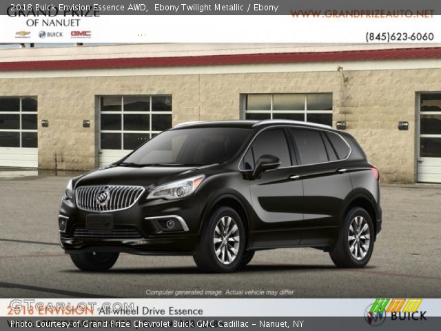 2018 Buick Envision Essence AWD in Ebony Twilight Metallic