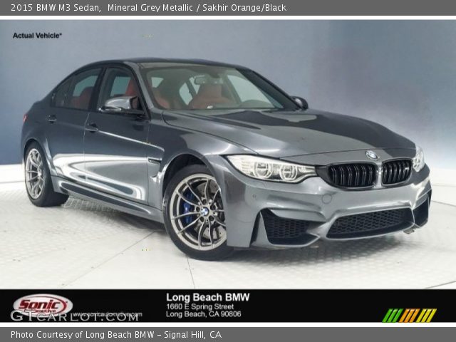 2015 BMW M3 Sedan in Mineral Grey Metallic