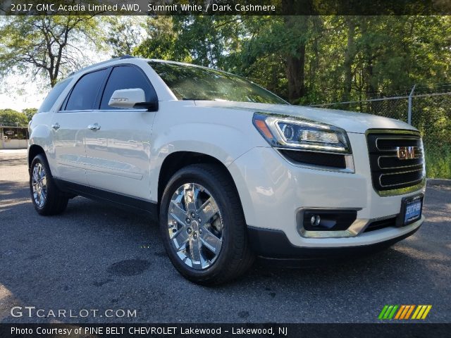 2017 GMC Acadia Limited AWD in Summit White