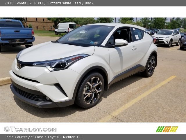 2018 Toyota C-HR XLE in Blizzard White Pearl