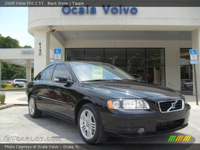 2008 Volvo S60 2.5T in Black Stone