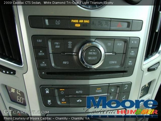 2009 Cadillac CTS Sedan in White Diamond Tri-Coat