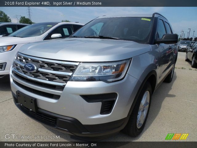 2018 Ford Explorer 4WD in Ingot Silver