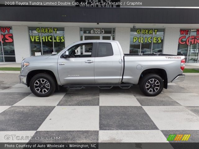 2018 Toyota Tundra Limited Double Cab 4x4 in Silver Sky Metallic