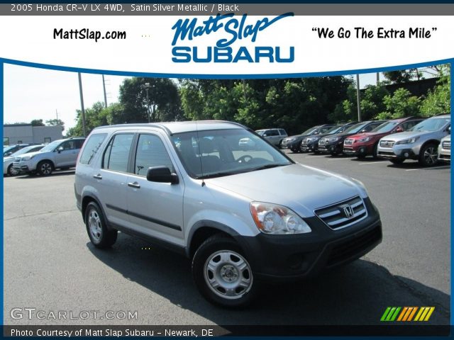 2005 Honda CR-V LX 4WD in Satin Silver Metallic