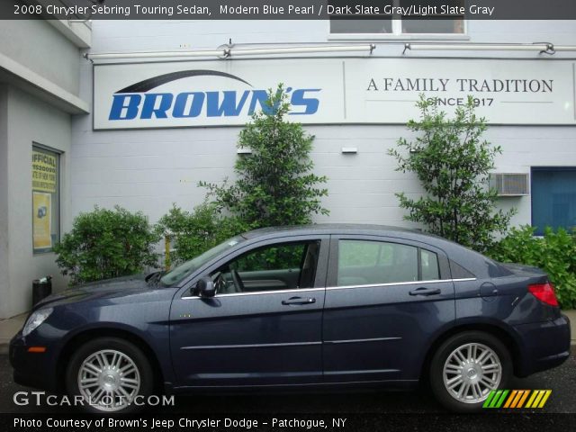 2008 Chrysler Sebring Touring Sedan in Modern Blue Pearl