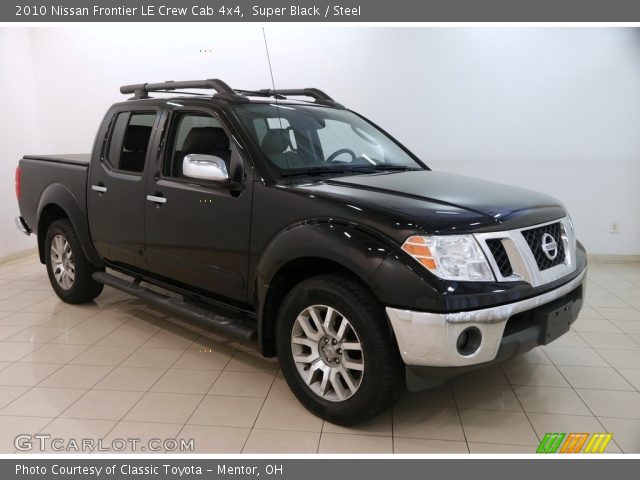 2010 Nissan Frontier LE Crew Cab 4x4 in Super Black