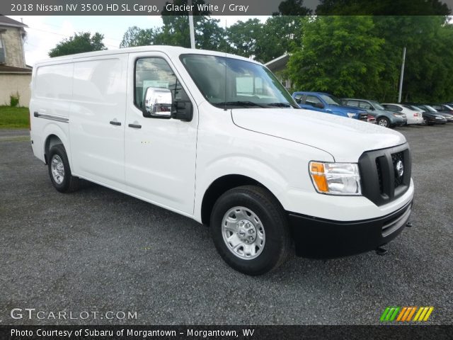 2018 Nissan NV 3500 HD SL Cargo in Glacier White