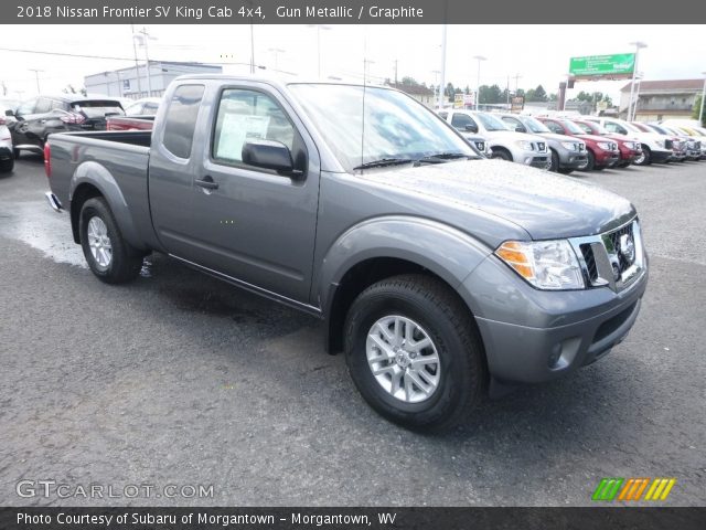 2018 Nissan Frontier SV King Cab 4x4 in Gun Metallic
