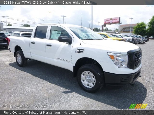 2018 Nissan TITAN XD S Crew Cab 4x4 in Glacier White