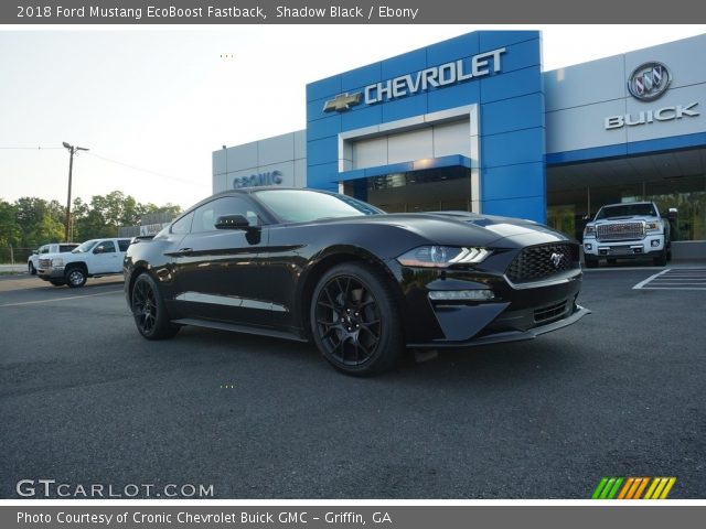 2018 Ford Mustang EcoBoost Fastback in Shadow Black