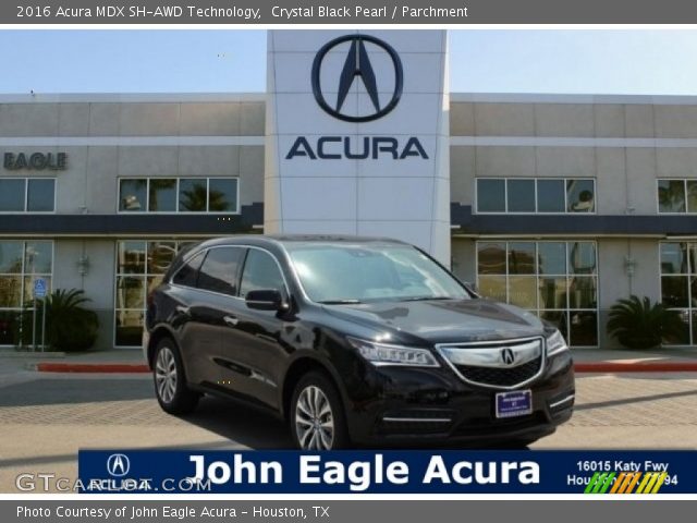 2016 Acura MDX SH-AWD Technology in Crystal Black Pearl