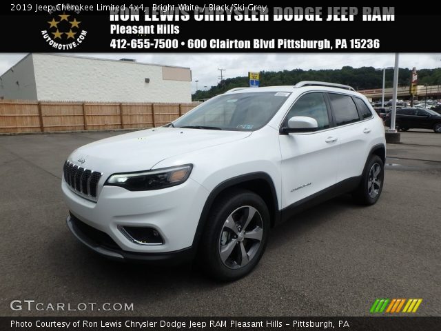 2019 Jeep Cherokee Limited 4x4 in Bright White