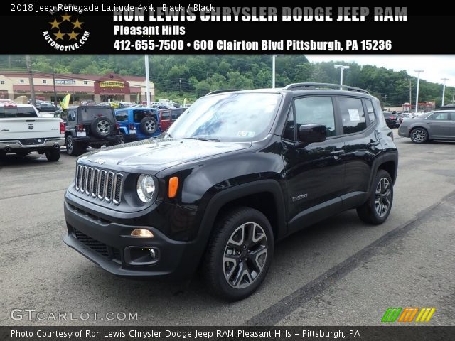 2018 Jeep Renegade Latitude 4x4 in Black