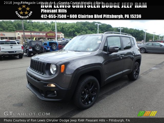2018 Jeep Renegade Latitude 4x4 in Granite Crystal Metallic