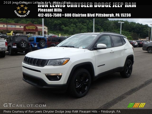 2018 Jeep Compass Latitude 4x4 in White
