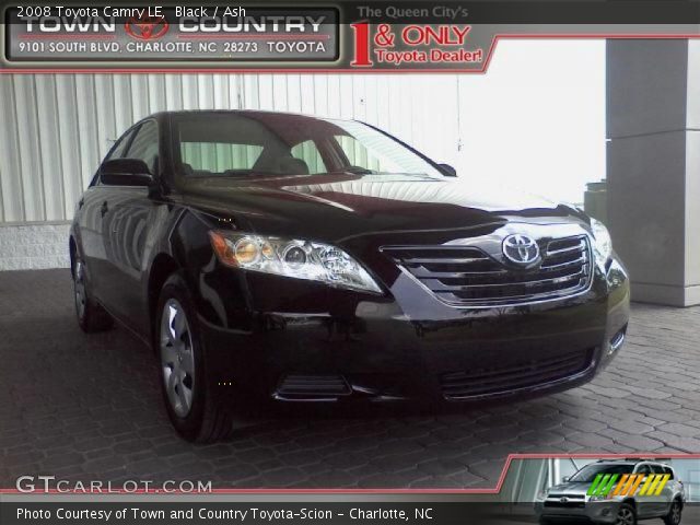 2008 Toyota Camry LE in Black