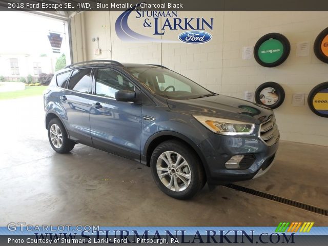2018 Ford Escape SEL 4WD in Blue Metallic