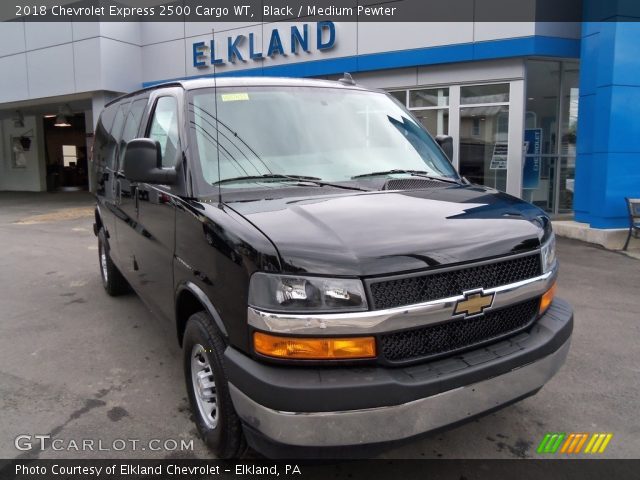 2018 Chevrolet Express 2500 Cargo WT in Black